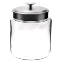 Anchor Hocking Montanna Glass Storage Jar with Lid, 2.83 L
