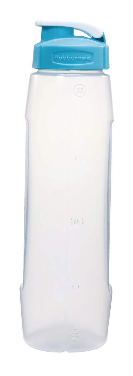 Rubbermaid Chuggable Plastic Water Bottle with Snap Lock Lid, 945