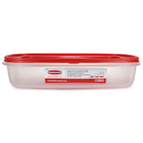 Rubbermaid Easy Find Lid Plastic Food Storage Container, Square, 5.6 L Front_Elevated
