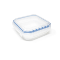 Snaplock Square Plastic Food Storage Container Set with Airtight Seal, 700-mL Front_Angled_Right