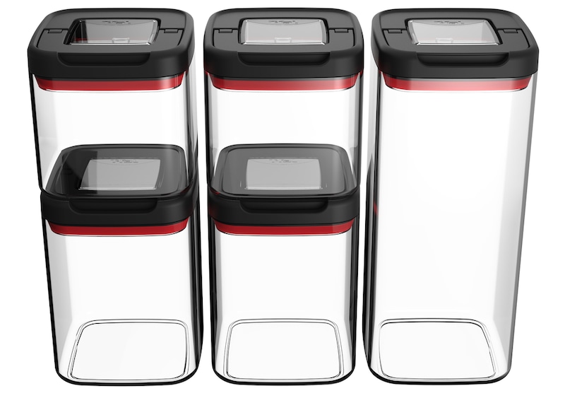 Tfal Plastic Canister Set, 5pc Canadian Tire