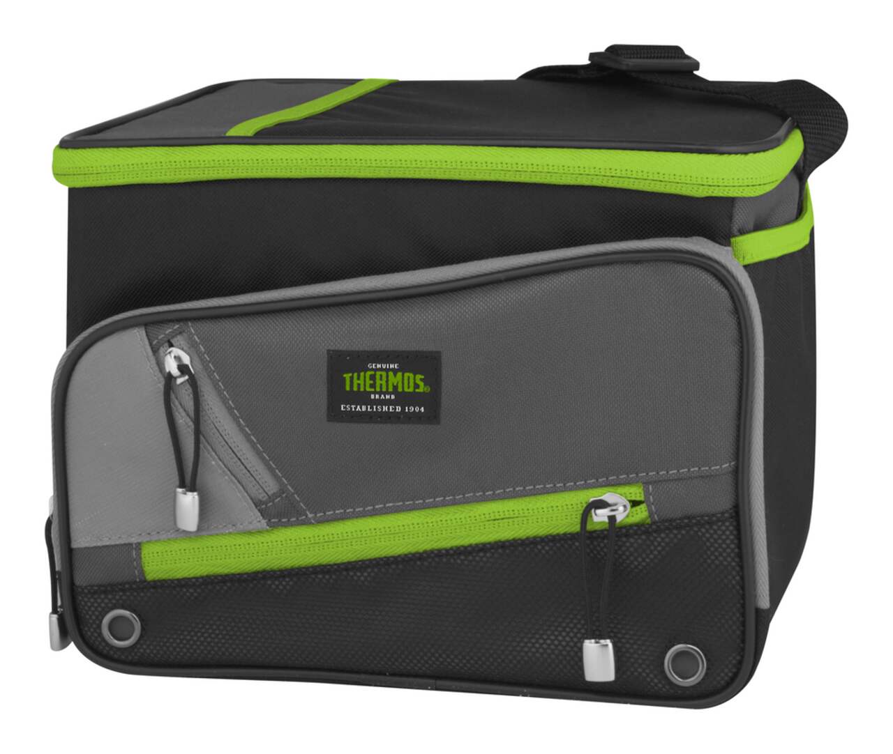 Thermos Can Cooler Insulated Lunch Bag with Leakproof Liner Assorted