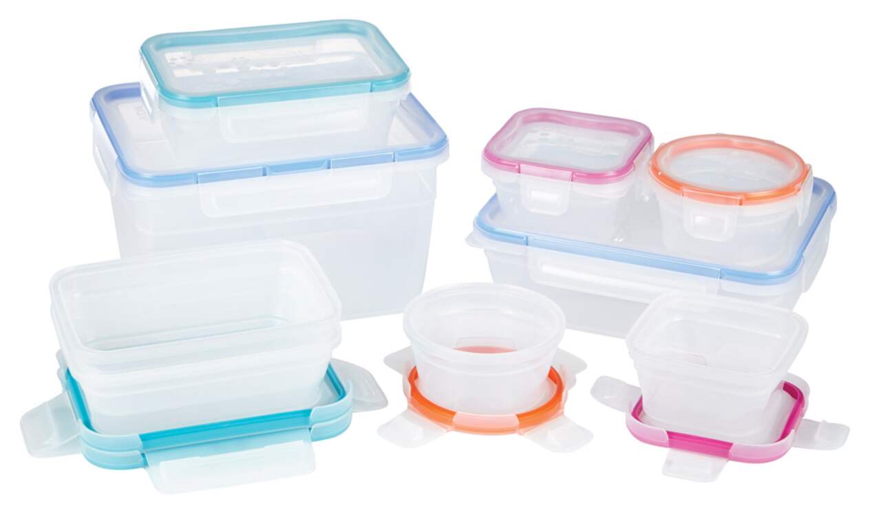 Snapware Plastic Food Storage Container Set, 18-pc