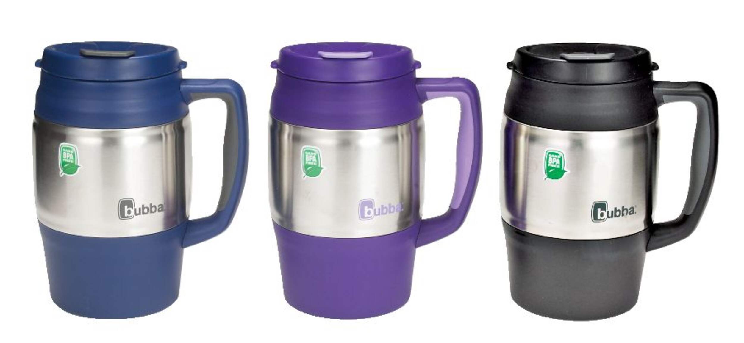 bubba Classic Insulated Mug, Keg Design with Handle, Colour May Vary
