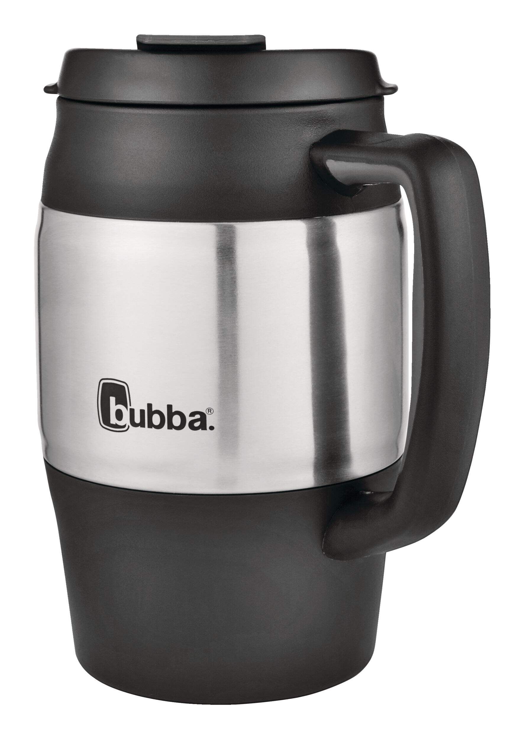 Tasse isolante classique Bubba, modèle Keg avec poignée, couleurs qui peuvent varier, 1 L (34 oz) Front_Angled_Left
