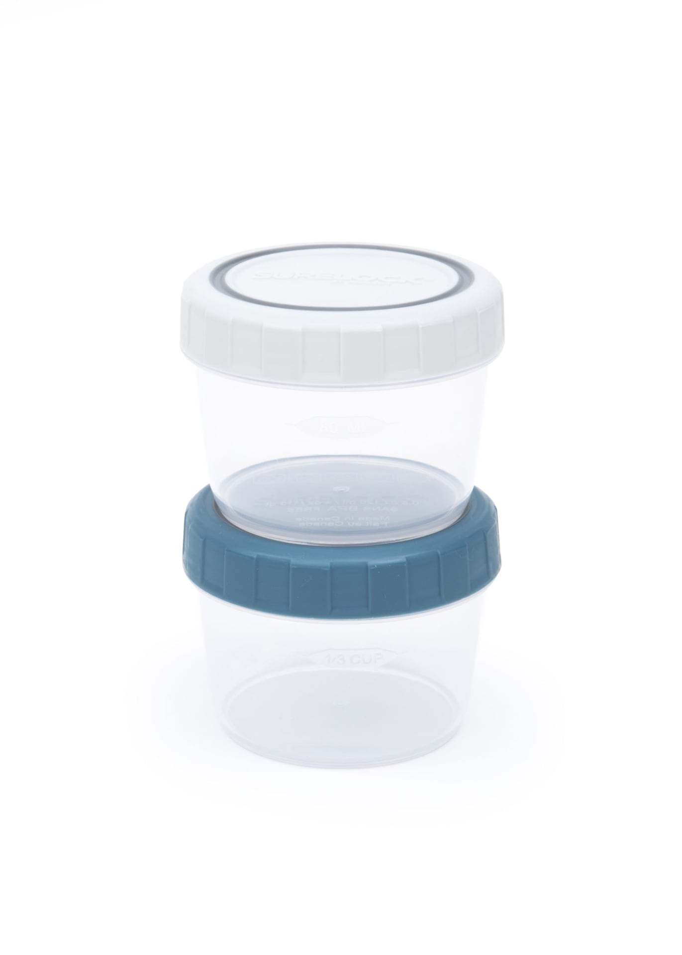 Surelock Plastic Food Storage Container with Airtight Seal, 120mL, 4