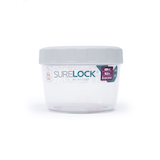Surelock Plastic Food Storage Container with Airtight Seal, 480-mL Front_Flat
