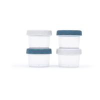 Surelock Plastic Food Storage Container Set with Airtight Seal, 35-mL, 4 Count
