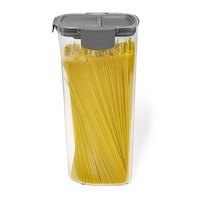 Starfrit Pasta ProKeeper Plastic Storage Container with Airtight Seal, 2-L Front_Elevated
