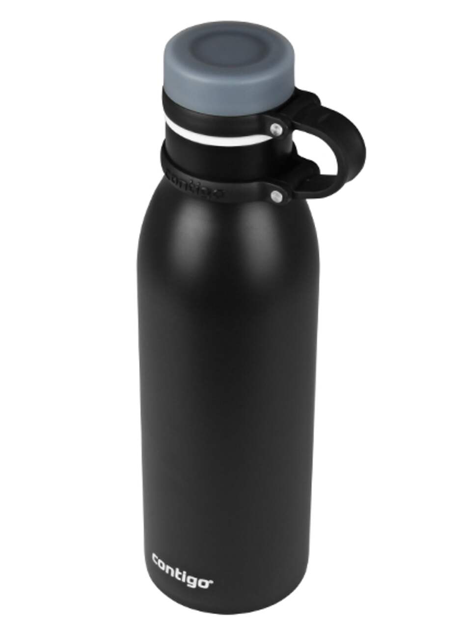 16 oz Matte Black Thermos Vacuum Insulated Flask - Keeps Hot & Cold Drinks  Fresh