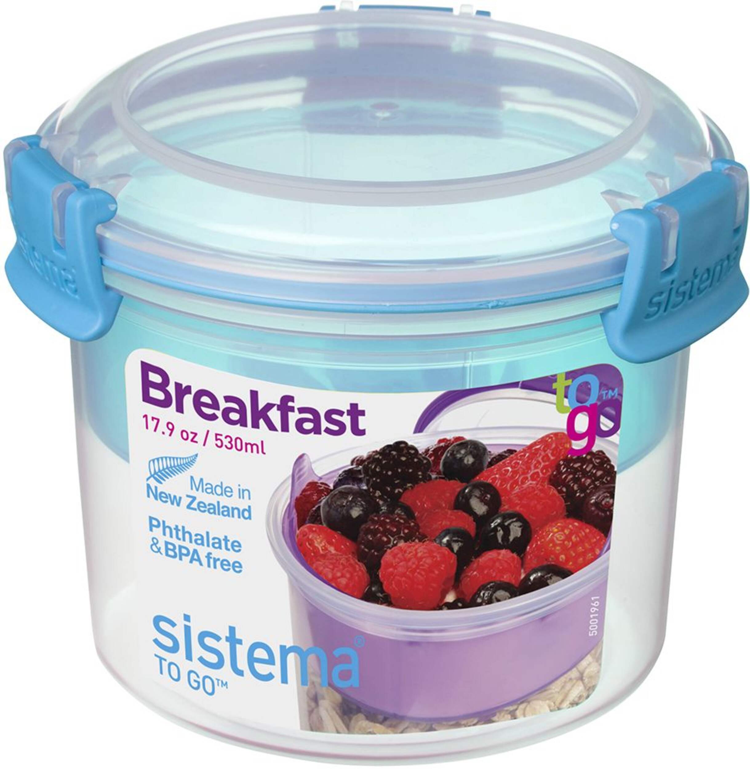 Sistema Breakfast To Go Container Front_Elevated
