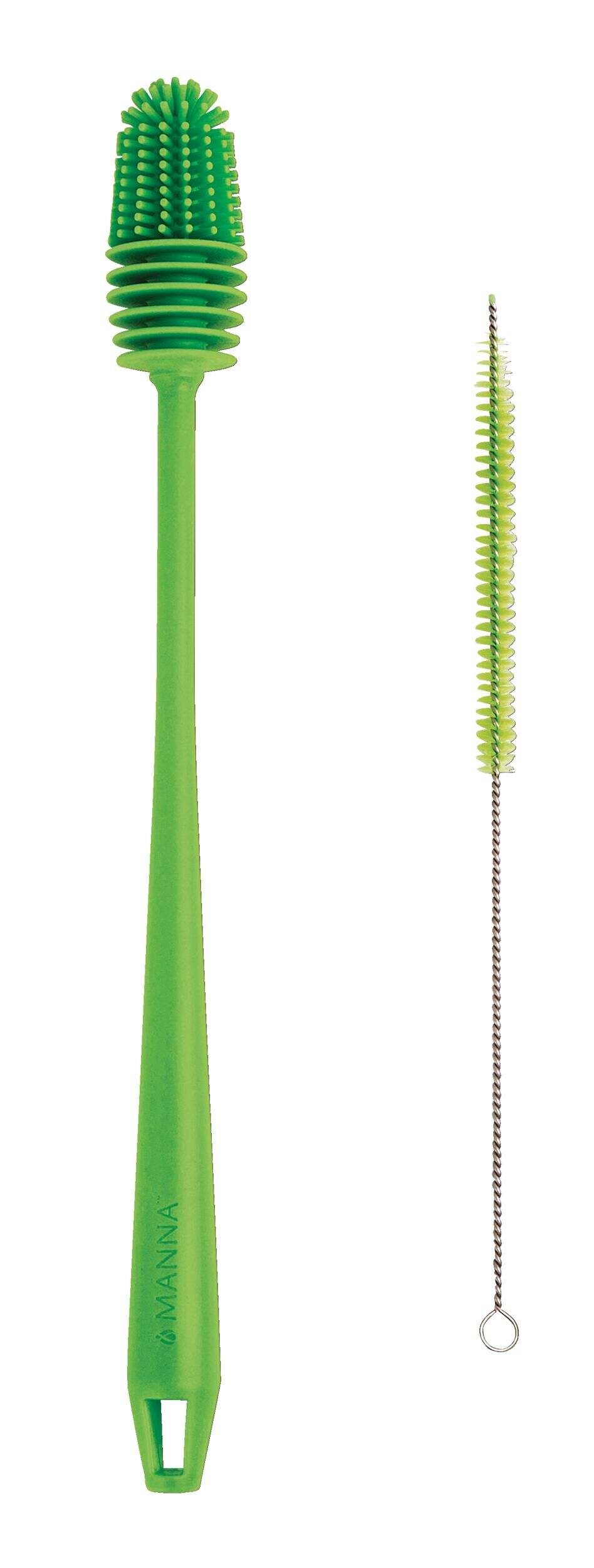 Manna Bottle Brush with Anti-Scratch Bristles, Assorted Front_Flat