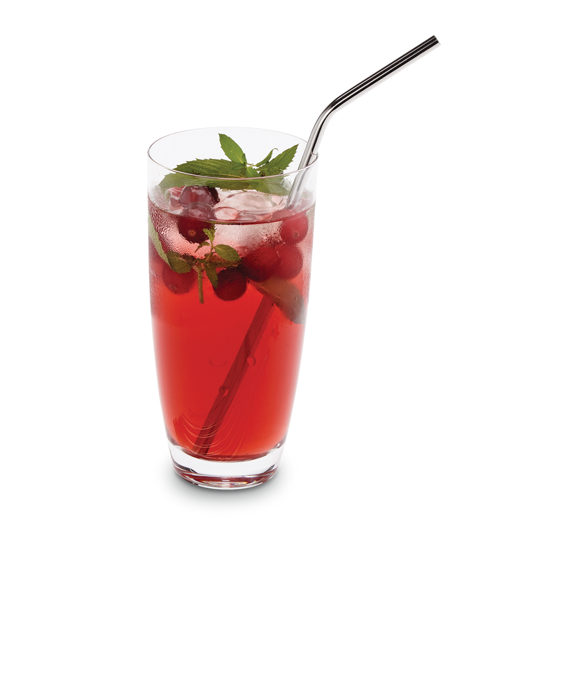 Joie Reuseable Stainless Steel Straw Set with Straw Cleaner, 8pc