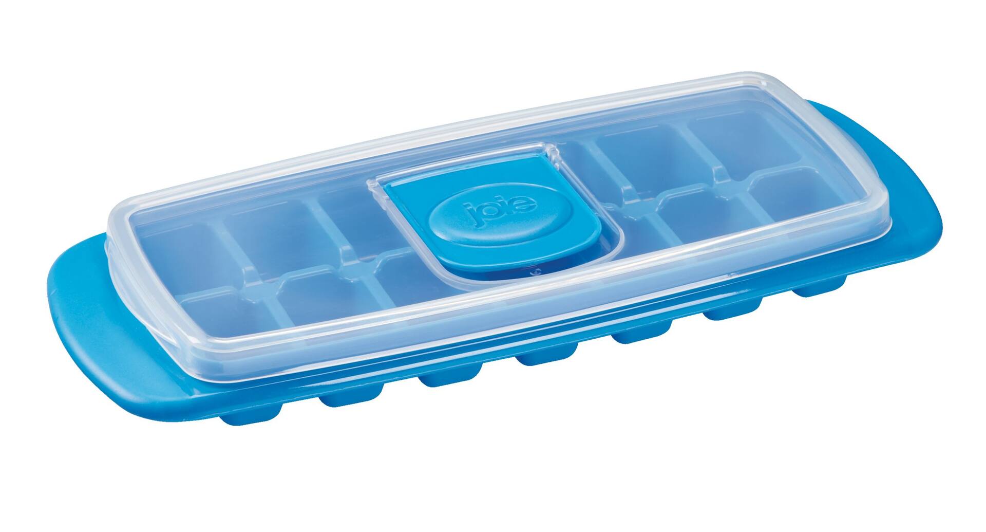 Joie No Spill Plastic Ice Cube Tray with Flip and Fill Tab