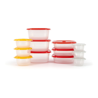 SnapTop Food Storage Container Set, 24-pc Front_Flat