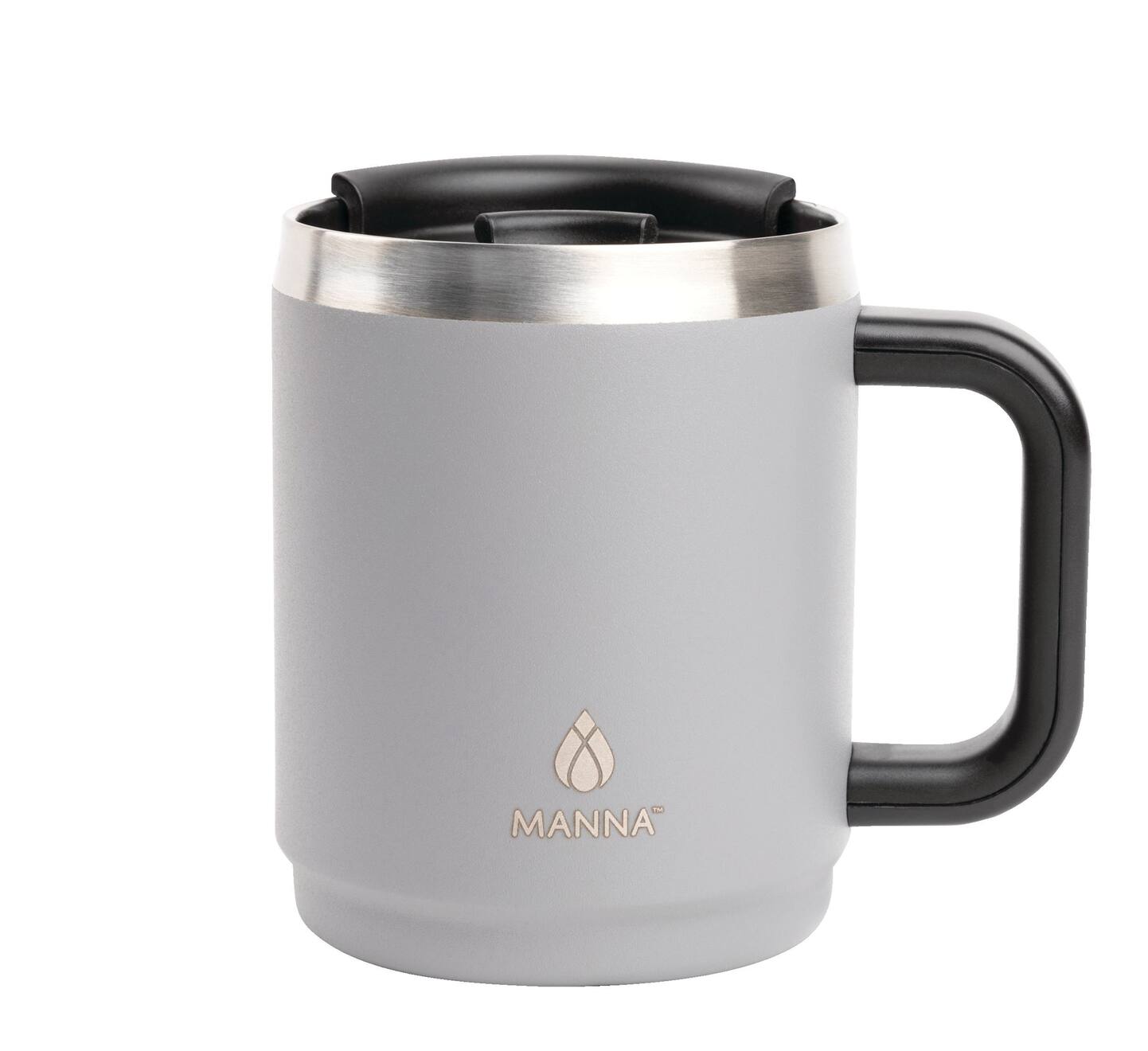 Manna Boulder Insulated Metal Mug with Sliding Lid, Assorted, 414-mL ...