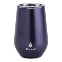 Manna Stemless Insulated Metal Tumbler with Splash-proof Lid, Assorted, 355-mL Front_Elevated
