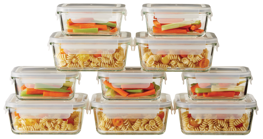 pc 20 piece food storage set