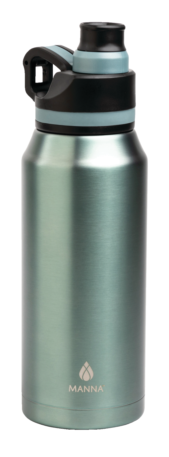 Manna Reusable Jumbo Stainless Steel Water Bottle, Assorted, 946mL