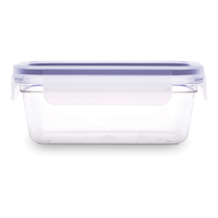 Clearlock Square Container, 420-mL Front_Flat