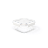 Vida by Paderno Square Food Storage Container with Airtight Seal, 1.1-L Front_Three_Fourths_Angled_Left