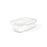 Vida by Paderno Rectangle Food Storage Container with Airtight Seal, 1.3-L Front_Three_Fourths_Angled_Right