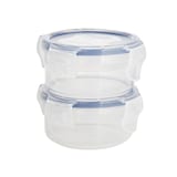 L & L Round Containers, 100-mL, 2-pk