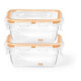 Lock & Lock Rectangle Food Storage Containers Leakproof, 170-mL, 2-pk Front_Elevated