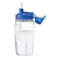 L & L 350 mL Pop-Up Straw Bottle