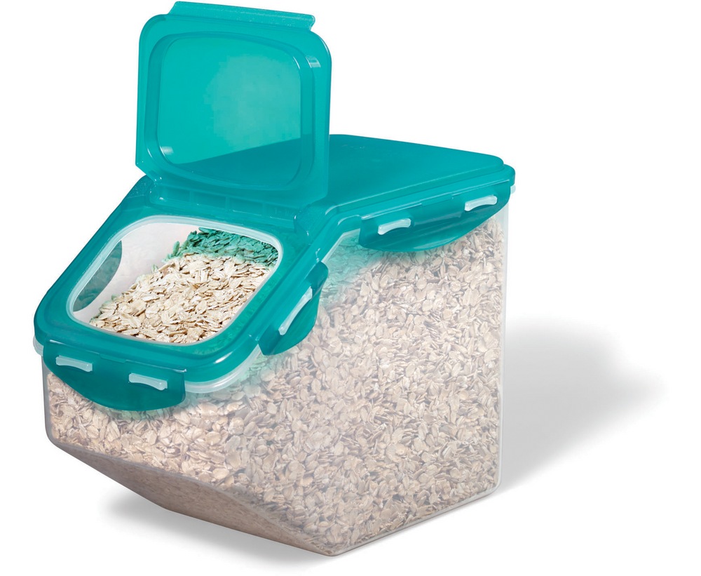 Lock & Lock Food Storage Container with Fliptop Lid & Airtight Seal, 5L Canadian Tire