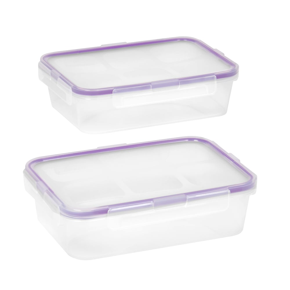 4 Piece Large Rectangular Containers Canadian Tire