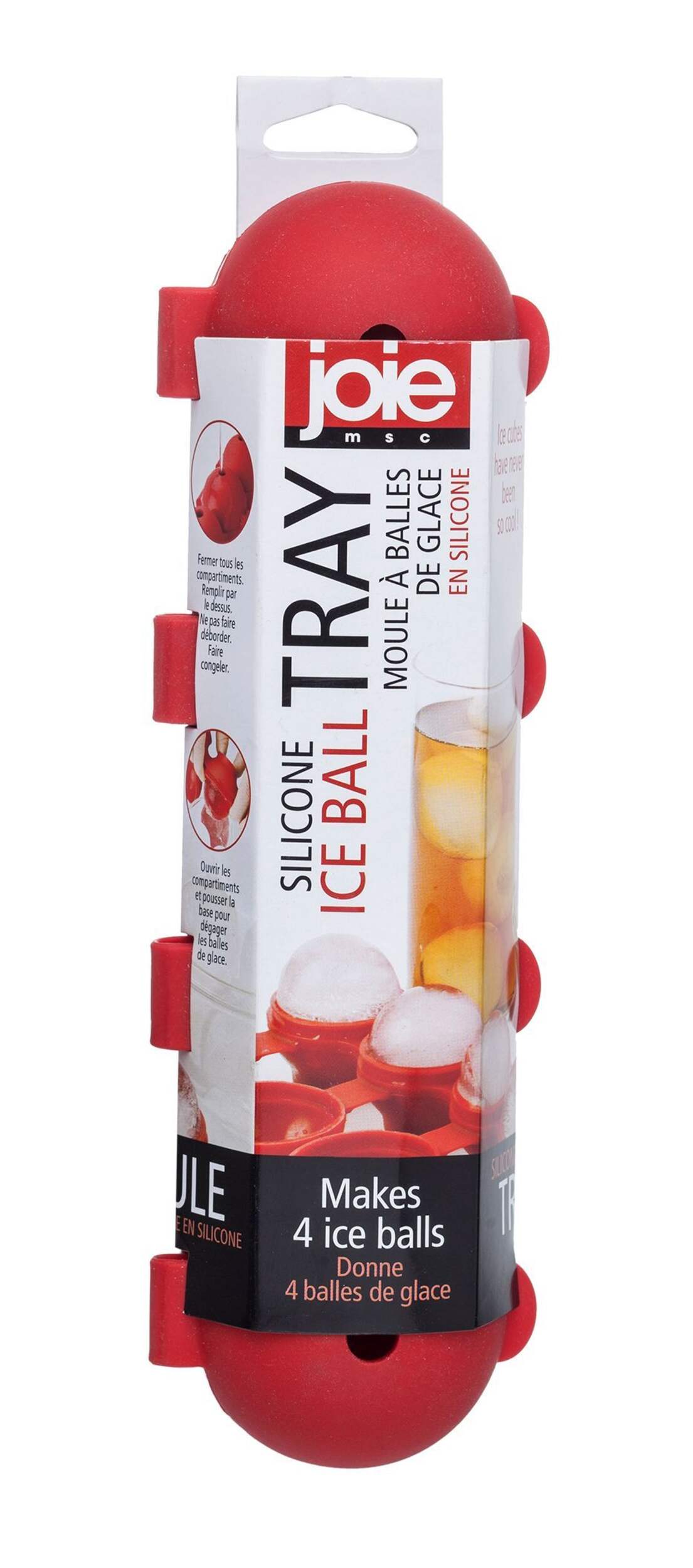 Joie Silicone Ice Ball Tray Front_Elevated