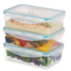 Glad gladware medium entre square holiday food storage containers with lids