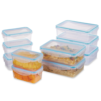 MASTER Chef BPA-Free Food Container Container Set with Lids, 10 Count