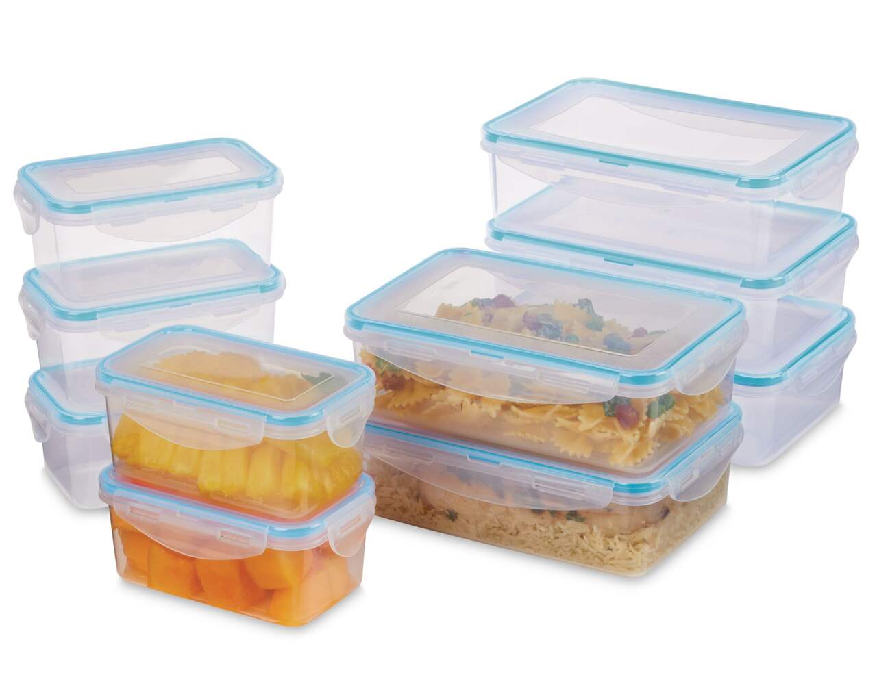 Smart Way™ BPA-Free Plastic Large Deep Dish Food Storage Container