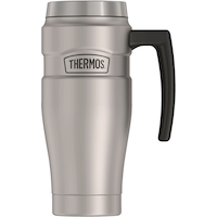 Thermos® King Insulated Stainless Steel Tumbler with Handle, 470-mL Front_Flat