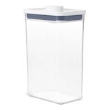 OXO Rectangular BPA-Free Plastic Pantry Storage POP Container, Medium, 2.6-L Front_Three_Fourths_Angled_Right