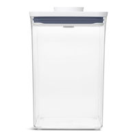 OXO Big Square BPA-Free Plastic Pantry Storage POP Container, Medium, 4.2-L