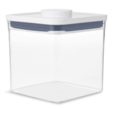 OXO Big Square BPA-Free Plastic Pantry Storage POP Container, Short, 2.6-L Front_Three_Fourths_Angled_Right