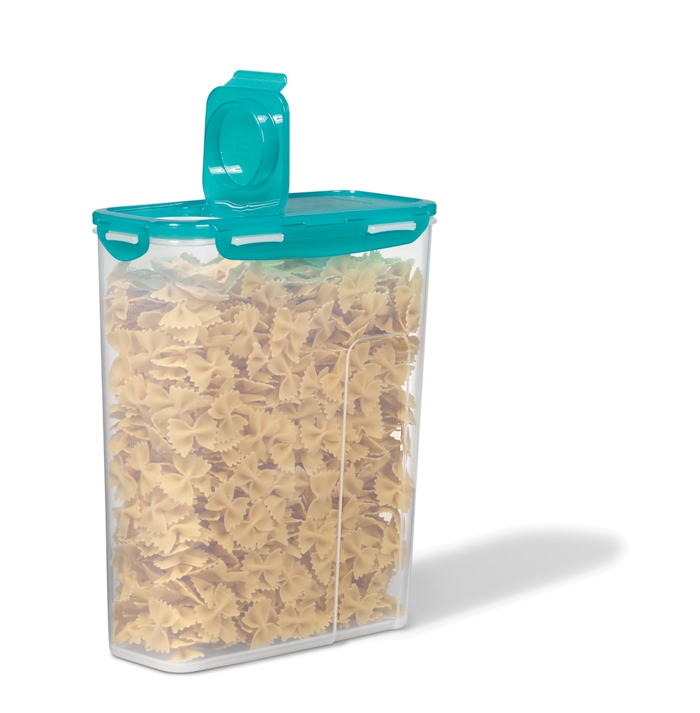 Lock & Lock Plastic Cereal Storage Container with Fliptop Airtight Lid