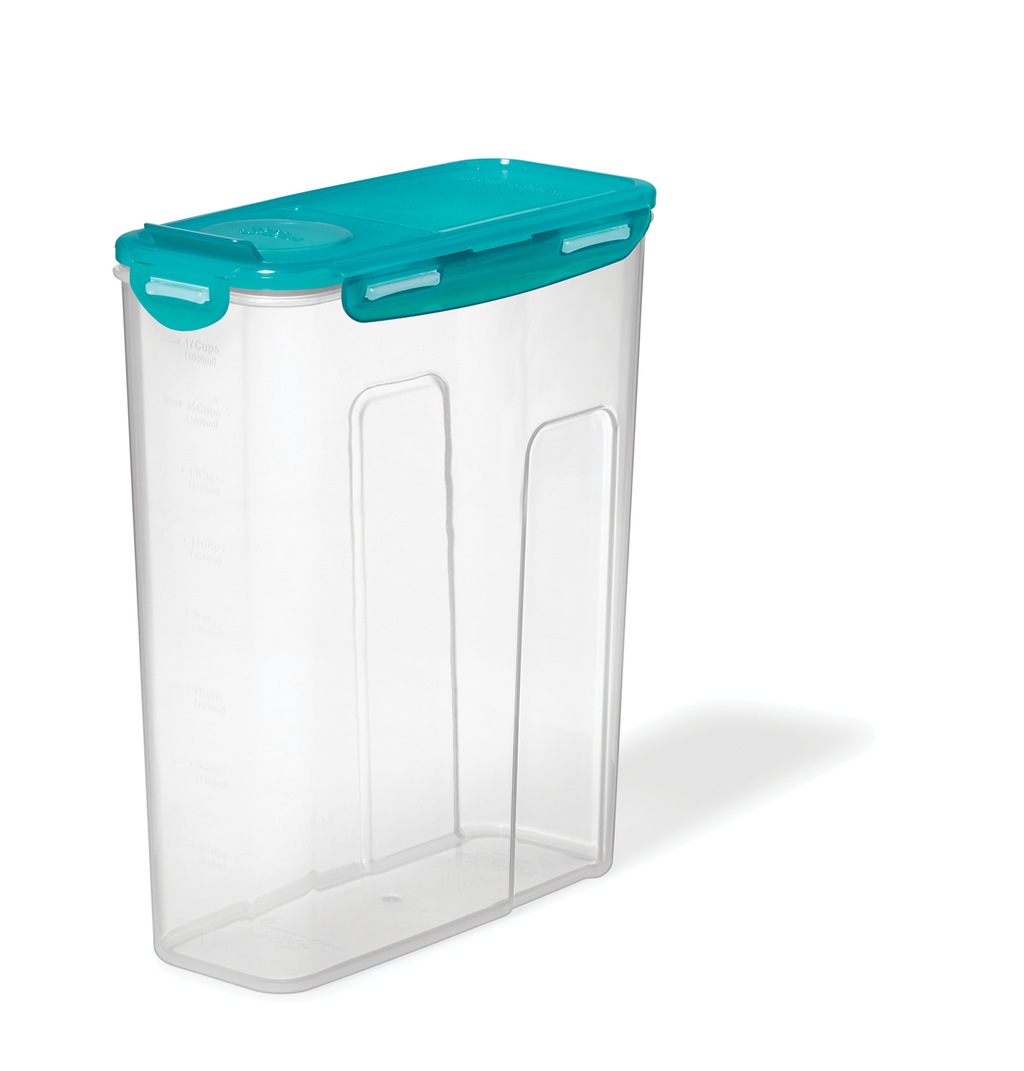 Lock & Lock Plastic Cereal Storage Container with Fliptop Airtight Lid