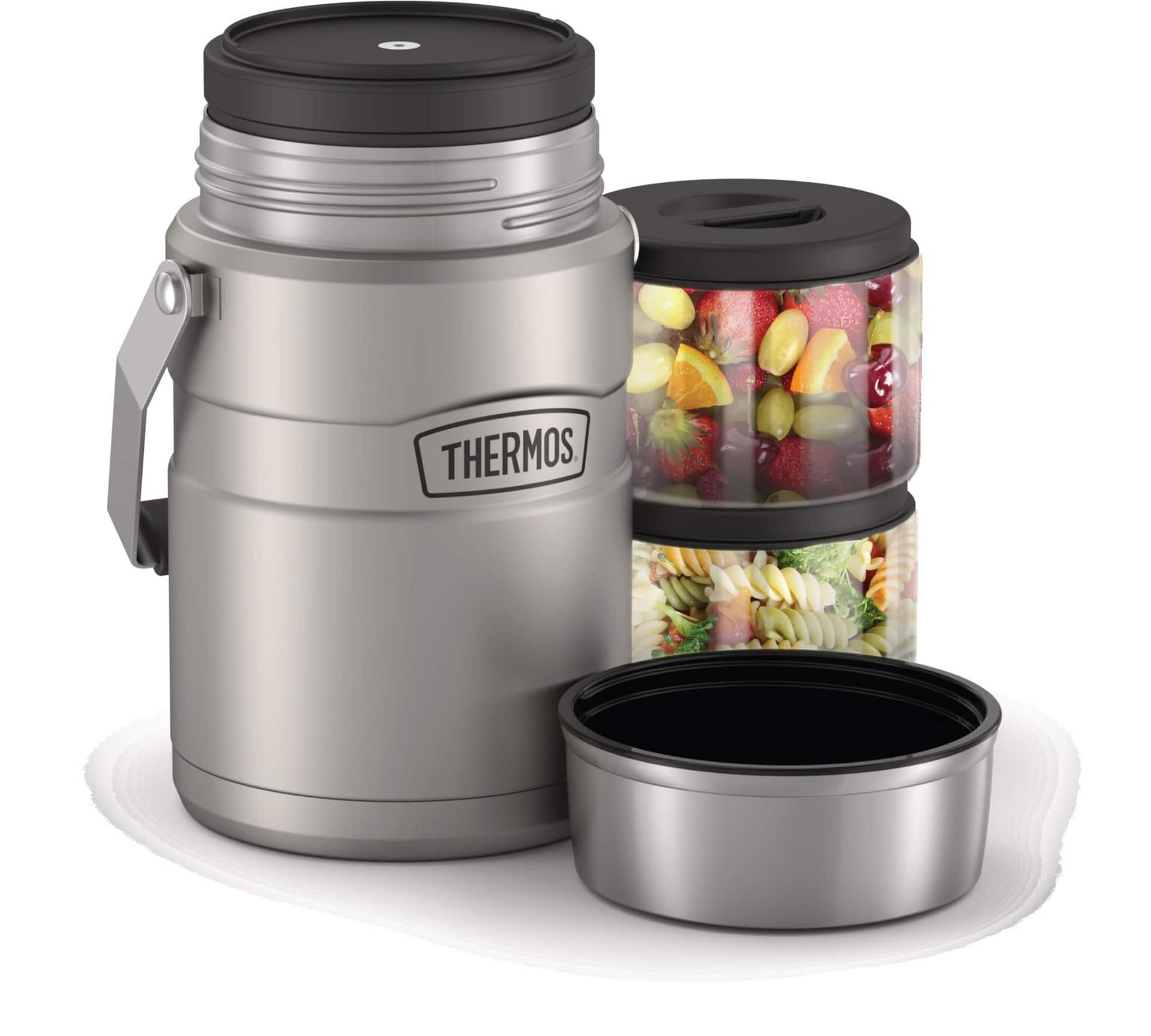 Vacuum insulated stainless 2024 steel food jar