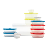 Snaptop Polypropylene Food Storage Container Set with Lids, 12 Count Front_Elevated