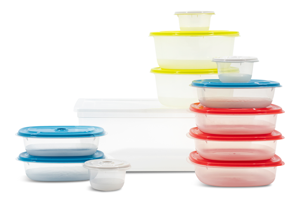 Snaptop Food Storage Container Set with Lids, Polypropylene, 24-pc ...