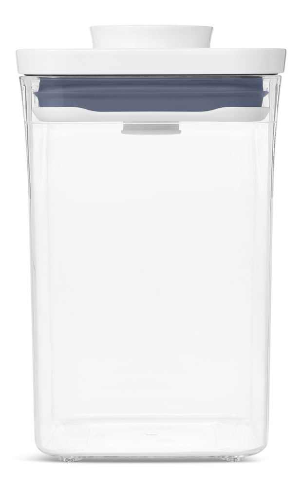 OXO POP Small Square Short Food Storage Container with Airtight Seal, 1