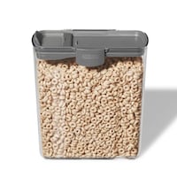 Starfrit Cereal ProKeeper Food Storage Pantry Container with Airtight Silicone Seal, 14-Cup Front_Elevated