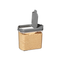 Starfrit Mini ProKeeper Polypropylene Airtight Food Storage Pantry Container, 1.5-Cup Front_Angled_Left