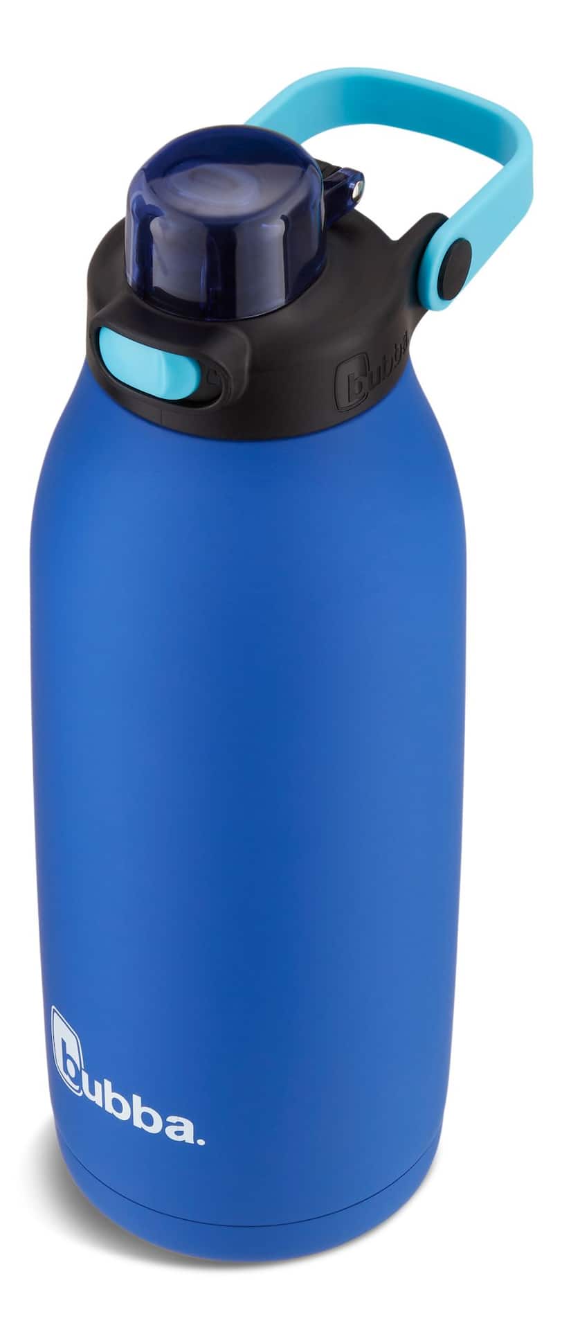 bubba 40oz Radiant Push Button Water Bottle with Straw Rubberized