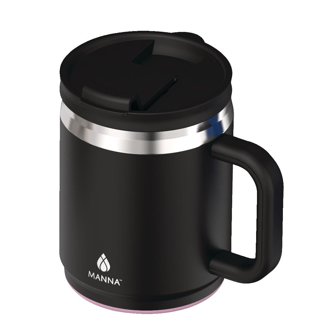 Manna Boulder Insulated Metal Mug with Sliding Lid, Assorted, 414