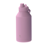 Manna Dual Mouth Flip Lid Double Wall Stainless Steel Water Bottle, 64-oz Front_Angled_Left